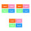 12Pcs Empty Cassette Shells Vintage Style Plastic Tapes for DIY Crafts 8