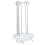 2Sets Stainless Steel and Ceramic Kitchen Skewer Stand Silver Bbq Rack 3