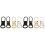 8Pcs Assorted Color Metal Zipper Pull Tabs for Backpacks and Clothing 4