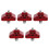 5Pcs Aluminum Alloy Bicycle Seat Clamps Quick Release Multicolor Set 10