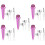 5Pcs Portable Microphone Plastic Tiny Mic for Voice Recording 3