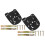 6Sets Universal Motorcycle Tail Box Support Plate Black PP Heavy Duty 3