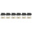 6Sets Universal Motorcycle Tail Box Support Plate Black PP Heavy Duty 7