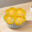 Egg Separator for Baking with Quick Yolk Separation and Easy Grip Design, Yellow 4