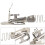 Sewing Machine Flat Seamer for Professional Use, Flat Seamer Folder Binding Attachment with Precision Guide System, Industrial Sewing Machine 5