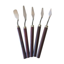 Oil Painting Spatula Set of 5 Flexible Palette Knives for Acrylic Gouache Artist Tools