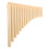 3Pcs 18-Pipe Ivory Pan Flutes ABS Plastic Beginner Musical Instruments 1
