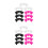 18Pcs Assorted Color Acrylic Nail Soak Bowls Plastic Nail Removal Tool 4