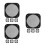 3Pcs Black Square Speaker Grill Cover Iron Plastic Mesh for Car Audio 7