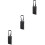 3Pcs Portable Dog Lift Harness Black Polyester for Elderly 7