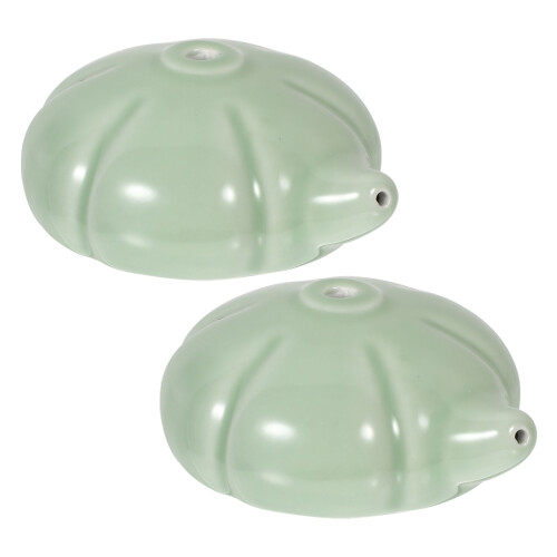 4Pcs Green Ceramic Calligraphy Ink Water Storage Drops 1