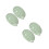 4Pcs Green Ceramic Calligraphy Ink Water Storage Drops 10