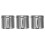 3Pcs Stainless Steel Ointment Box Silver Durable Storage Container 9