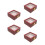 5Pcs Home Coffee Wood Shadow Box Frames for 3D Photos and Keepsakes 8
