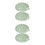 4Pcs Green Ceramic Calligraphy Ink Water Storage Drops 4