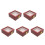 5Pcs Home Coffee Wood Shadow Box Frames for 3D Photos and Keepsakes 6