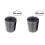 1000Pairs Black Dot Tape Strong Adhesive Hook Loop Double Sided Tapes 2