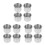 12Pcs Universal Stainless Steel Sofa Cup Holder Insert for Daily Use 6