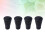 8Pcs Black Rubber Pole Tips for Trekking Poles Non-Slip Accessories 5
