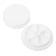3St Veelzijdige Plastic Verfmengbak Met En Wit Design