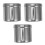 3Pcs Stainless Steel Ointment Box Silver Durable Storage Container 7