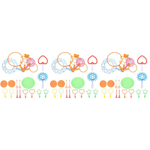 60Pcs Outdoor Bubble Tools Assorted Color Large Bubble Makers 2