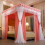 Princess Bed Canopy for Girls with BugBlocking Mesh, Romantic Lace, Detachable Double Layer 1