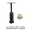 G9 Ceramic Lamp Holder Socket with Zinc Alloy Ring, 25mm Head 10