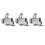 Soft Closing Cabinet Hinges with Hydraulic Buffer Dampers, Concealed Hinges Adjustable Mounting Hardware for Frameless Doors, Sturdy Design for 5