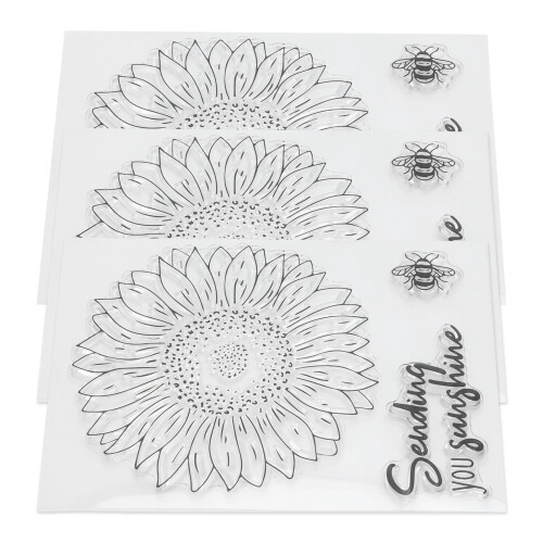 Διαφανής σφραγίδα για scrapbooking και δημιουργία καρτών, διαφανής σφραγίδα με σχέδιο 1