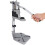 Universal Drill Press Stand for Electric Drill Workstation Adjustable Height Aluminum Alloy Base Solid Column Bar Ergonomic Rubber Handle Drill Depth 2