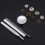 Stainless Snaps Buttons Snap Button Installation Tools Leather Snap Fastener Kit Multipurpose Snap Fasteners Corrosion And Rust Resistant Snap 4
