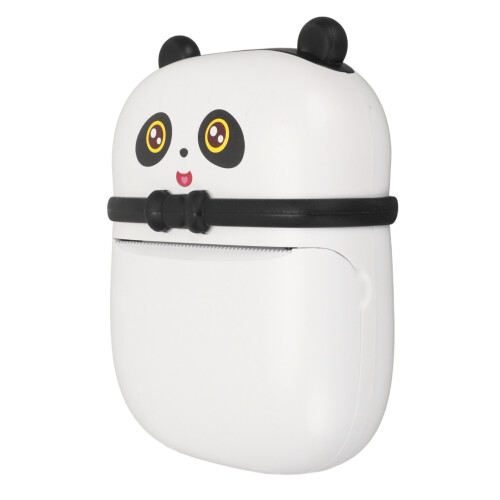 Inkless Sticker Maker Photo QR Code Receipt Printer Bluetooth Wireless Smart Printer Cute Toy Design Quick Print Performance Mini Printer With 2
