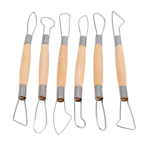Double Ended Tools for Sculpture, Modeling Tools Carving Sculpting Tool for Craft Projects, Sculpting Tools for Clay Pottery Craft Tools Wax 2