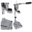 Universal Drill Press Stand for Electric Drill Workstation Adjustable Height Aluminum Alloy Base Solid Column Bar Ergonomic Rubber Handle Drill Depth 6