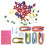 Κιτ χαρτιού quilling 3D Art Crafts με πολύχρωμες λωρίδες υψηλής ποιότητας για παιδιά και 5