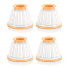 Pudding Cups with Lids Yogurt Mousse Jelly Containers for Dessert Storage 12 Pack