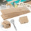 Hand Sanding Block For Leather And Wood, Reliable Wooden Wedge With Triangular Shape Solid Beech Wood Support And Stabilize Leveling Structures 5