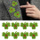 Στολίδια Αγίου Πατρικίου, Τετράφυλλο Τριφύλλι, Απλικέ, Κεντήματα, Μη Υφαντά, 5