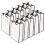 Sacolas de presente elegantes e estilosas com alças, para diversas ocasiões, reutilizáveis, feitas de papel kraft premium resistente e com design 8