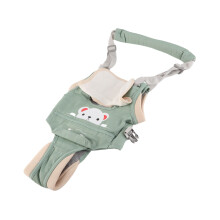 Imbracatura per bambini da 8 a 36 mesi, morbida e traspirante, regolabile, verde