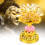 Χαμηλής ισχύος κατανάλωσης ζωηρόχρωμων οδηγήσεων Lotus ελαφρύ χρυσό Βούδα 6