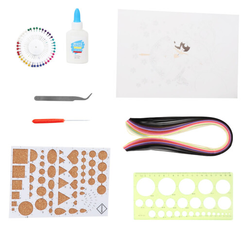 Κιτ κοπής χαρτιού για χειροτεχνίες DIY, Σετ κοπής χαρτιού για αρχάριους με 1