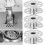 Handmade Patch Clothes Bobbin Set Metal Sewing Machine Bobbins with Shuttle Holder Stop Spinning Quickly Prevent Thread Tangling Compact Size 5