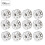Handmade Patch Clothes Bobbin Set Metal Sewing Machine Bobbins with Shuttle Holder Stop Spinning Quickly Prevent Thread Tangling Compact Size 3