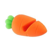 SpillProof Pot Lid Holder HeatResistant Cute Carrot Design for Cooking and Kitchen Use
