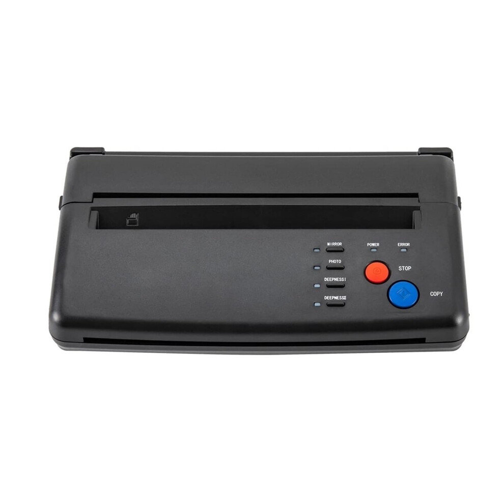 Tattoo Stencil Printer with Precision Temperature Control, Fast A4 Transfer, Multiple Designs
