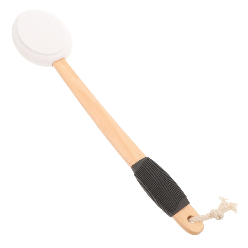 Shower Back Scrubber with Long Ergonomic Handle, Non Slip Grip, Gentle Exfoliating Bath Brush for Elderly