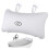Bath Pillow with SlipResistant Suction Cups, Inflatable Spa Neck Support, Breathable Mesh, White 1