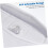 Bath Pillow with SlipResistant Suction Cups, Inflatable Spa Neck Support, Breathable Mesh, White 3